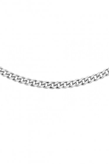 18ct White Gold 90 PG Curb Chain Chain Lenght 18 Inches