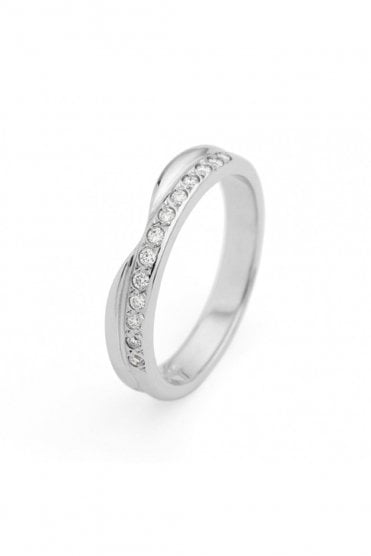 18ct White Gold and Diamond Ring