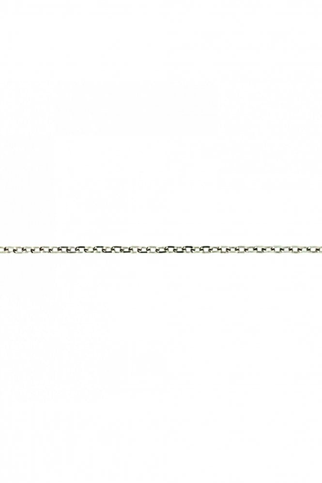 18ct White Gold Chain 16 Inches