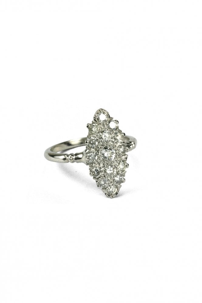 18ct White Gold Diamond Ring
