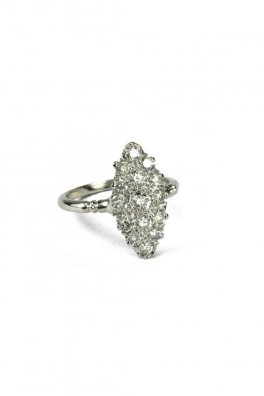 18ct White Gold Diamond Ring