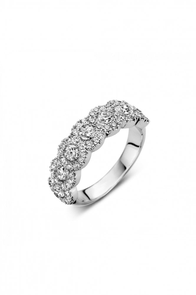 18ct White Gold Diamond Ring