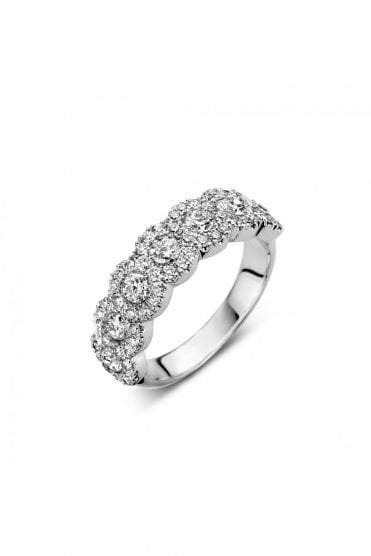 18ct White Gold Diamond Ring