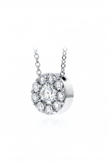 18ct White Gold Fulfillment Diamond Pendant FPS00508W