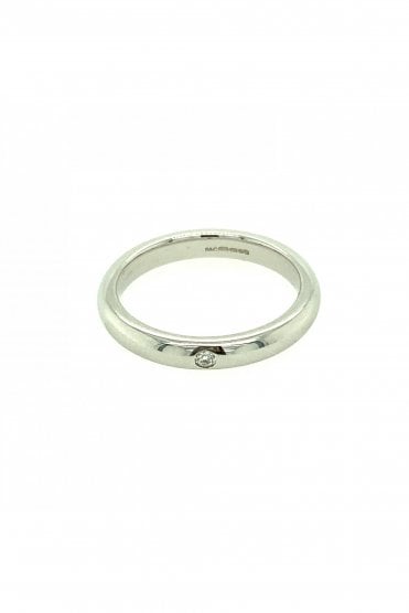 18ct White Gold Round Brilliant Diamond Ring