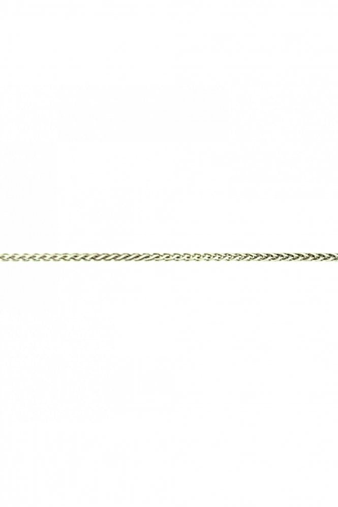 18ct White Gold Spiga Chain 16 Inches