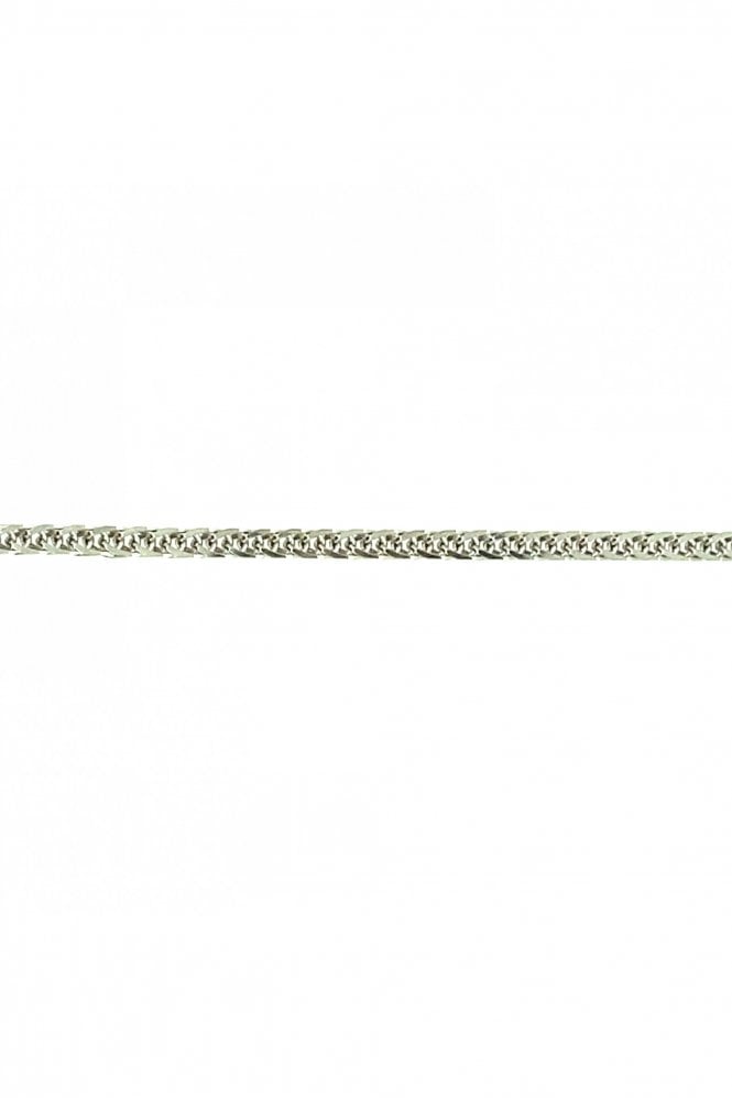 18ct White Gold Spiga Chain Chain Length 16 Inches