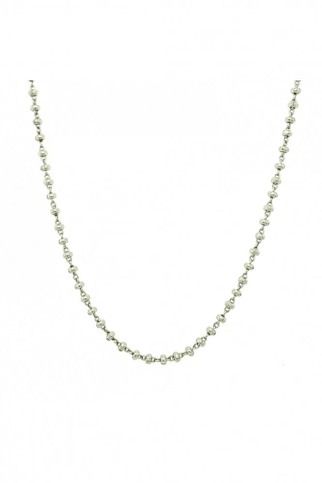 18ct White Gold Trace Chain Chain Length 16 Inches