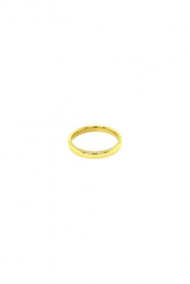 18ct Yellow Gold 2.5mm Wedding Band