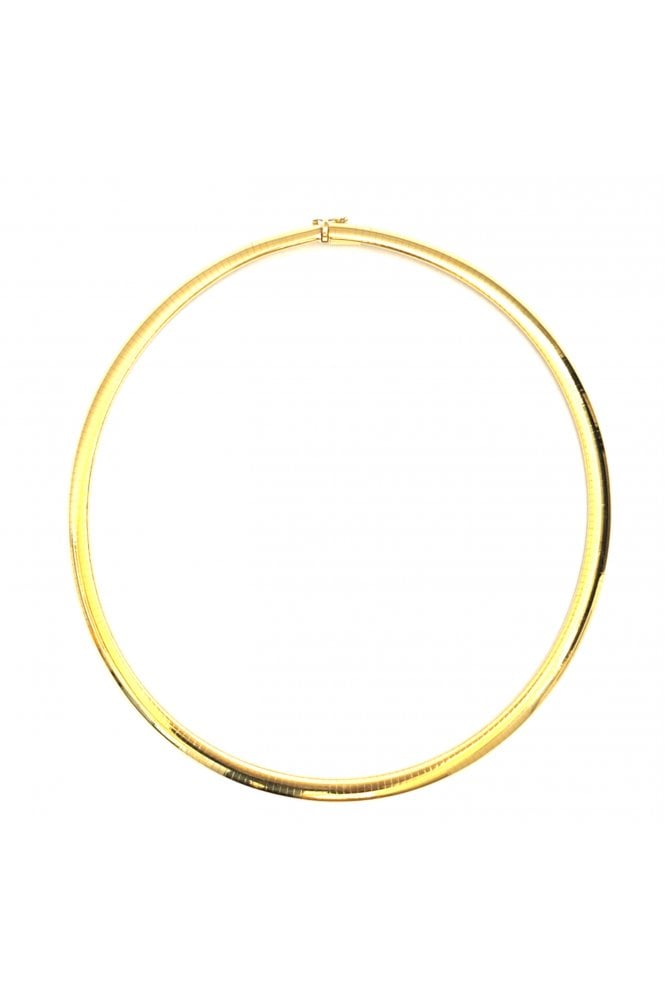 18ct Yellow Gold Collar Polished Finish