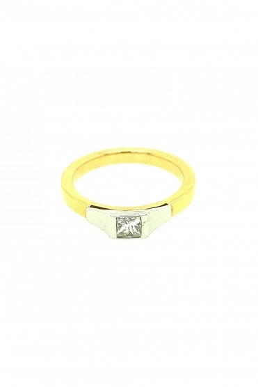 18ct Yellow Gold Diamond Ring Diamond Carat Weight 0.28ct