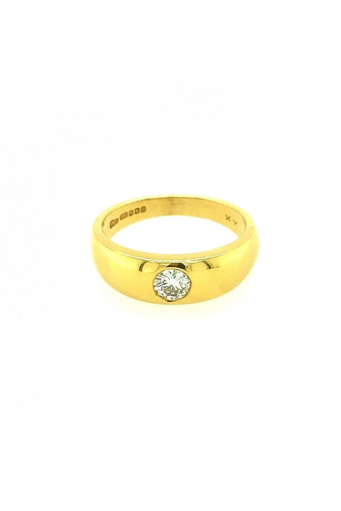 18ct Yellow Gold Diamond Ring Diamond Weight 0.26ct