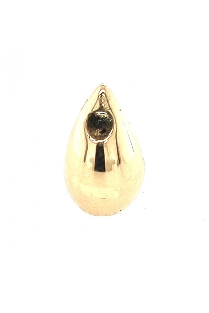 18ct Yellow Gold Memorial Tear Drop Pendant Able to Hold Cremation Ashes