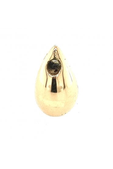 18ct Yellow Gold Memorial Tear Drop Pendant Able to Hold Cremation Ashes