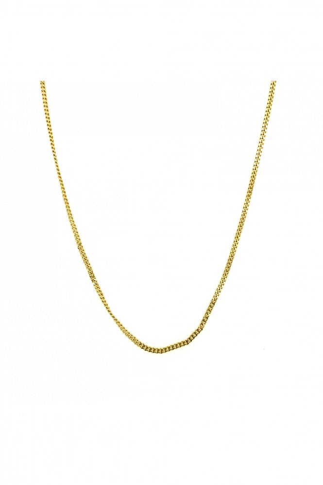 18ct Yellow Gold Spiga Chain Chain Length 18 Inches
