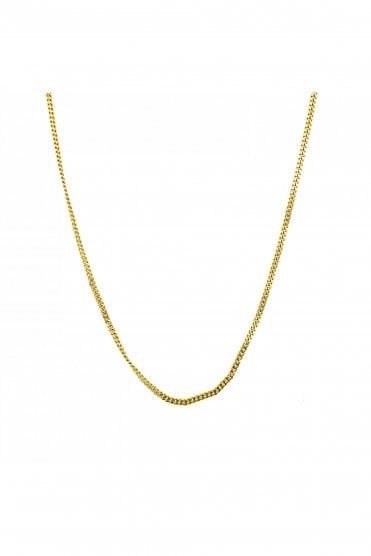 18ct Yellow Gold Spiga Chain Chain Length 18 Inches