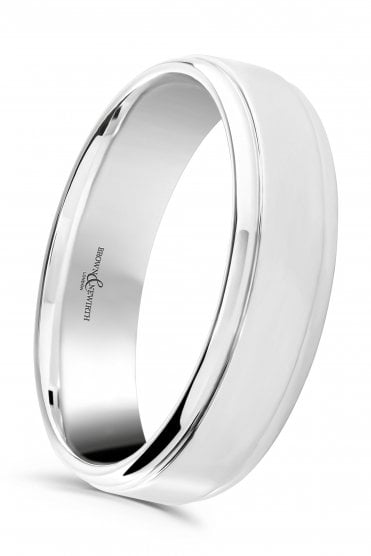 5mm 18ct White Gold Band ANP2435.0