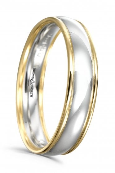6mm Mixed Metal Band MX257