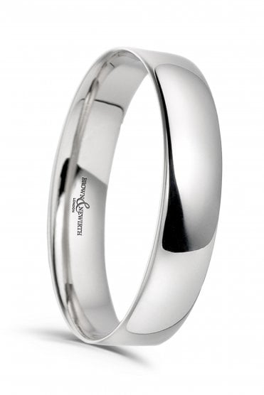 6mm Plain Platinum Band LWCF-6M