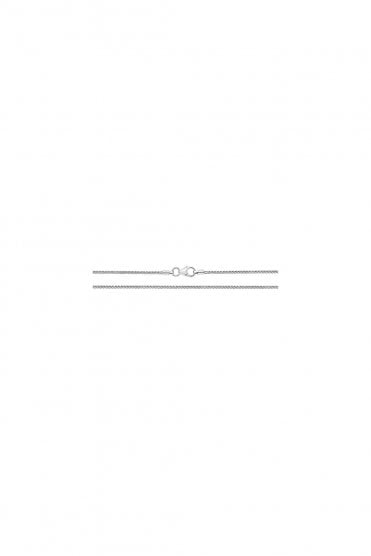  9ct White Gold Spiga Chain Chain Length 18 Inches