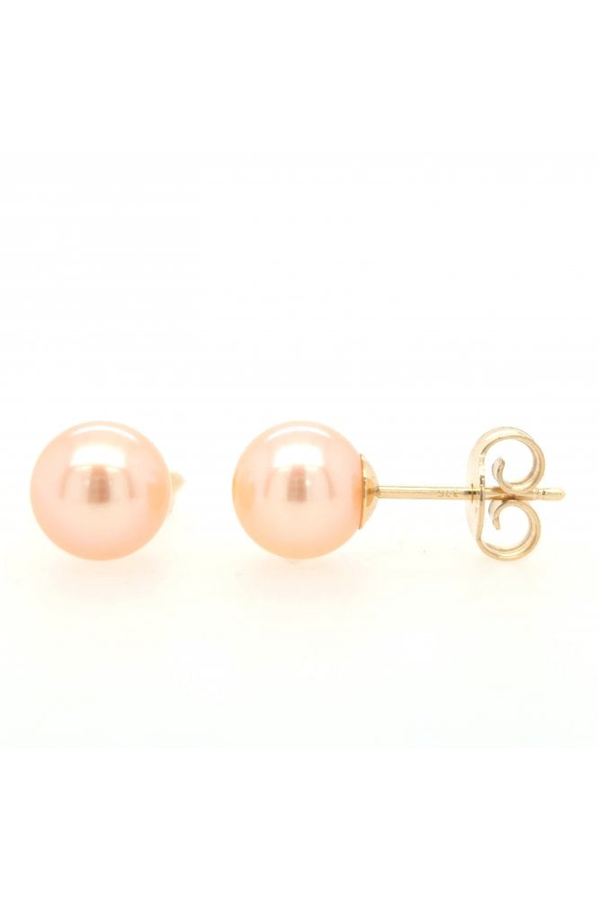 9ct Yellow Gold Freshwater Pearl Stud Earrings