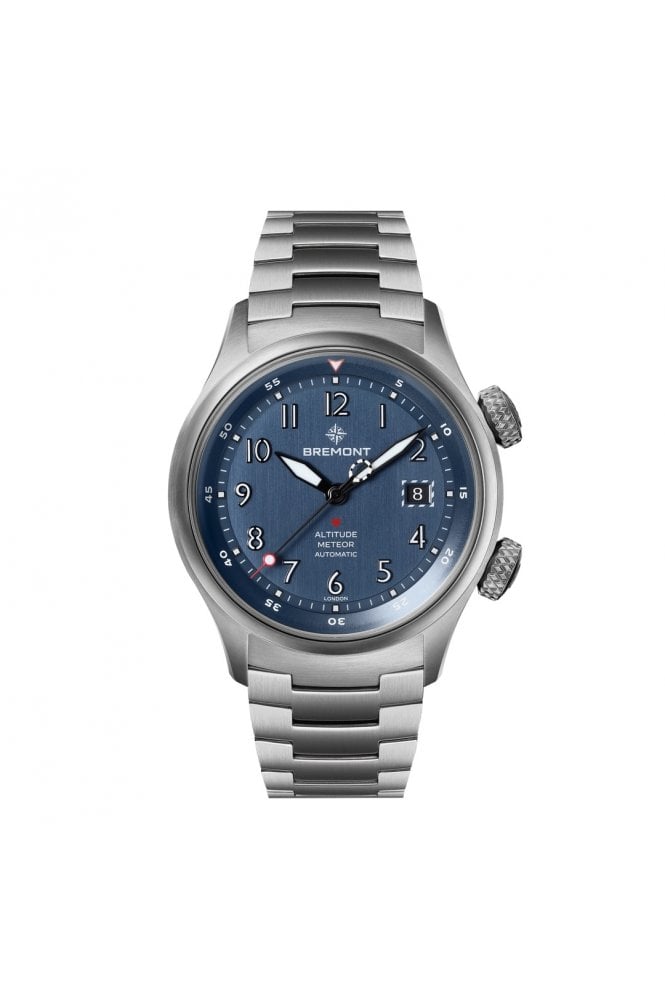 Bremont  Altitude MB Meteor Blue Dial, Blue Barrel ALT42-MT-TI-BLBL-B