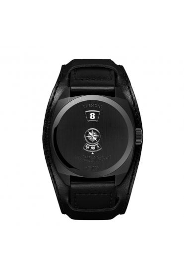 Bremont Terra Nova 38 Jumping Hour, Stealth Black TN38-JH-DLC-CC-L-S