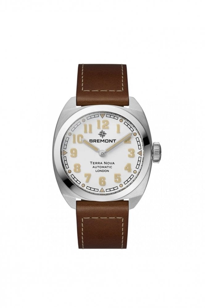 Bremont  Terra Nova 38 TN38-ND-SS-WH-L-S