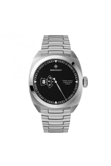 Bremont Terra Nova 40.5 Jumping Hour TN40-JH-SS-BK-B