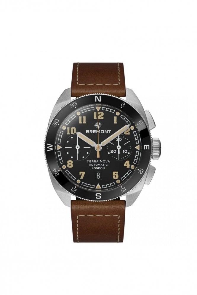 Bremont  Terra Nova 42.5 Chronograph TN42-CHR-SS-BK-L-S
