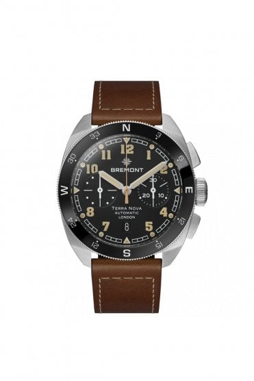 Bremont Terra Nova 42.5 Chronograph TN42-CHR-SS-BK-L-S