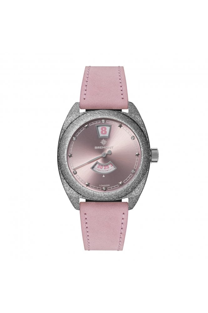Bremont  Terra Nova Jumping Hour Frosted Pink Limited Edition of 200 Pieces, TN35-JH-FS-PK-L-S