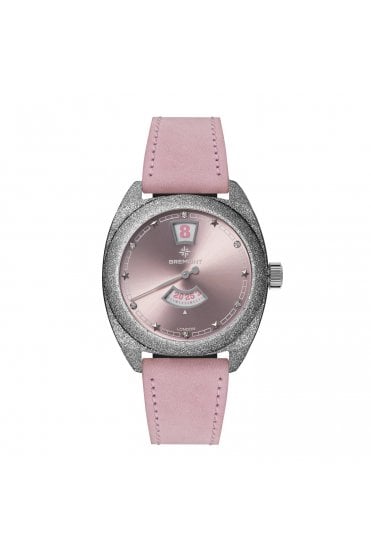 Bremont Terra Nova Jumping Hour Frosted Pink Limited Edition of 200 Pieces, TN35-JH-FS-PK-L-S