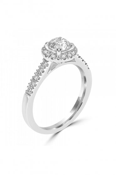 Diamond Halo Ring