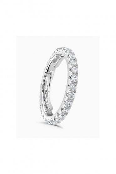 Evolution Collection Platinum Full Eternity Diamond Ring ET1023