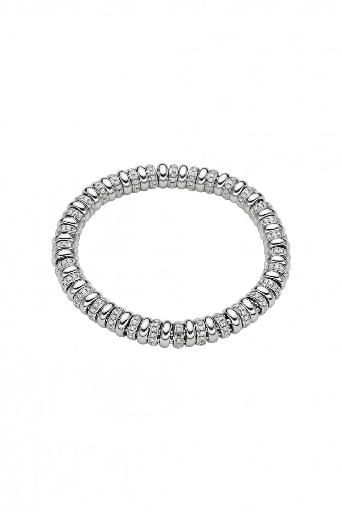 FOPE Flex'it 18ct White Gold Expandable Bracelet with Diamonds 62906B3_BB_B_BBX_00M