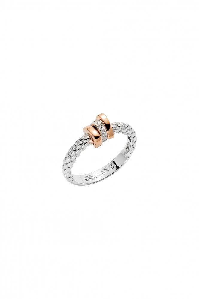 FOPE Flex'it 18ct White Gold Ring 74308AX_BB_B_RBR_130