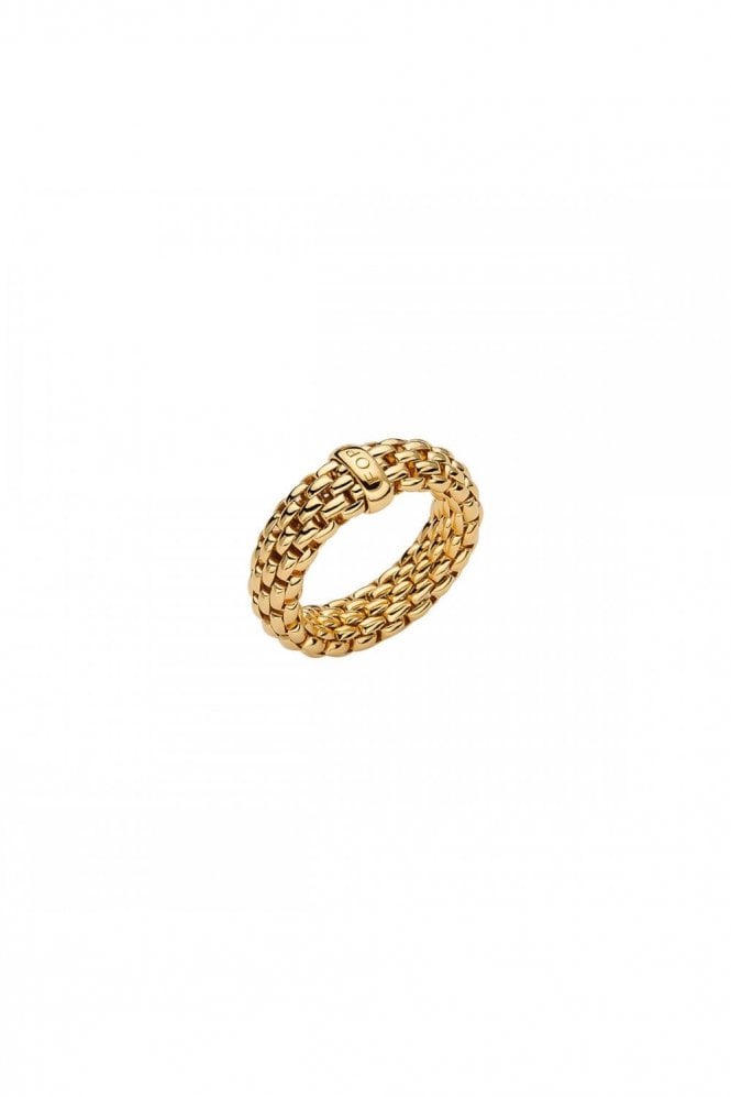 FOPE Flex'it 18ct Yellow Gold Flexible Essentials Ring 55902AX_XX_G_XGX_00M