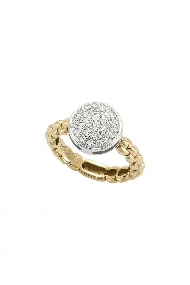 FOPE Flex'it 18ct Yellow Gold Ring 73701AX_PB_G_XBX_140