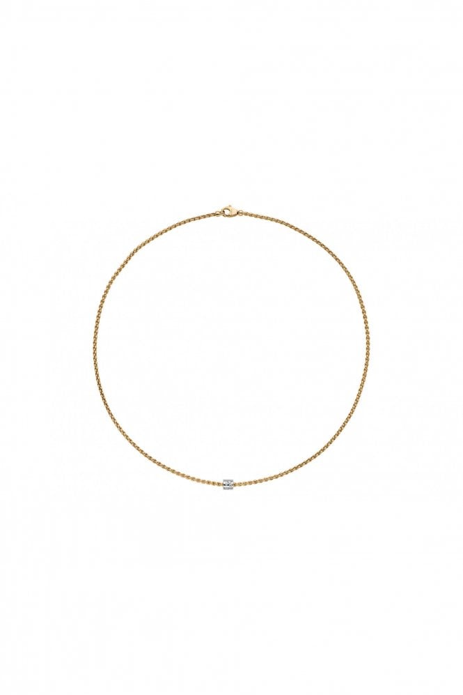 FOPE  Gioielli Aria Collection 18ct Yellow Gold Necklace 89003CX_BB_G_XBX_043