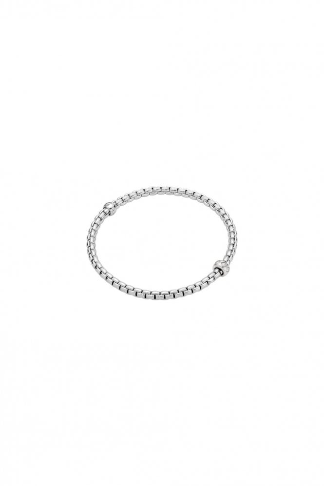 FOPE  Gioielli Eka Collection 18ct White Gold Flex'it Bracelet 73101BX_BB_B_XBX_00S