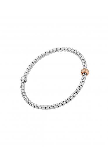 Fope Gioielli Eka Collection 18ct White Gold Flex'it Bracelet 73101BX_BB_B_XRX_00L
