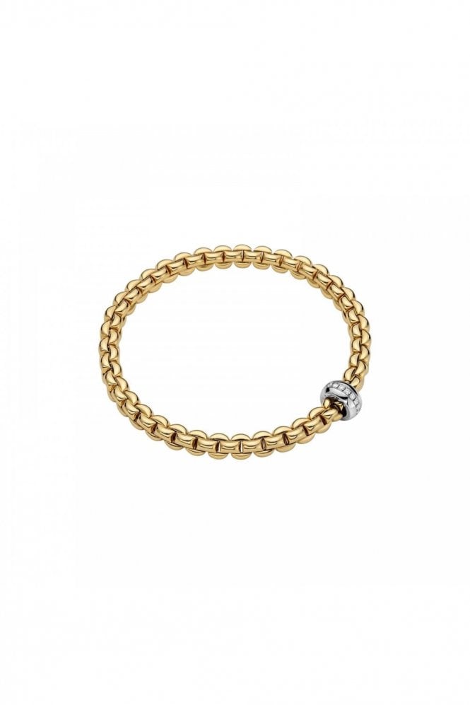 FOPE  Gioielli Eka Collection 18ct Yellow Gold Flex'it Bracelet 72110BX_BB_G_XBX_00M