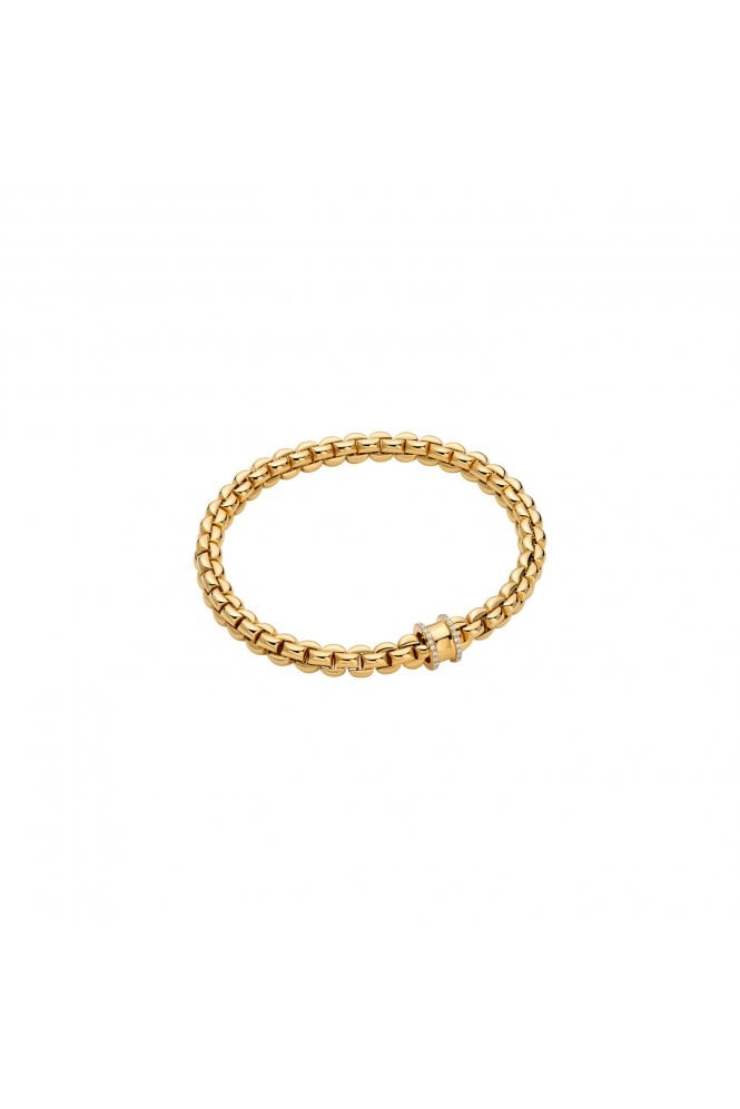 FOPE  Gioielli Eka Collection 18ct Yellow Gold Flex'it Bracelet 72810BX_BB_G_XGX_00M
