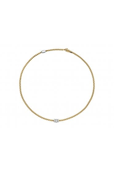Fope Gioielli Eka Collection 18ct Yellow Gold Necklace 73101C3_PB_G_BBB_043
