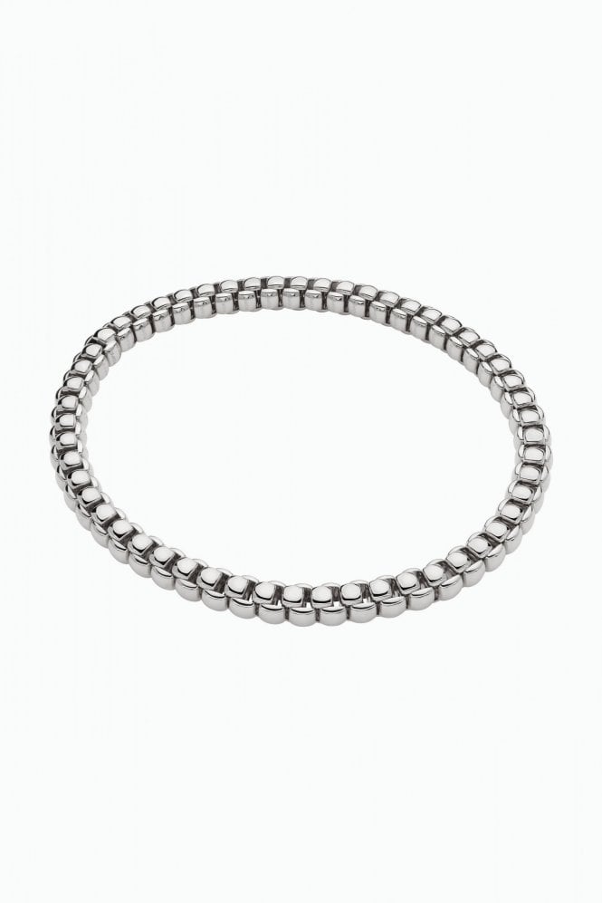 FOPE  Gioielli Luna Collection 18ct White Gold Flex'it Necklace 52007CX_XX_B_XXX_040