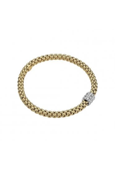 Fope Gioielli Solo Collection 18ct Yellow Gold Flex'it Bracelet 62306BX_PB_G_BBB_00M