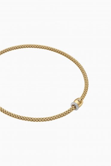 Fope Gioielli Solo Collection 18ct Yellow Gold Necklace 62606CX_PB_G_XBX_043
