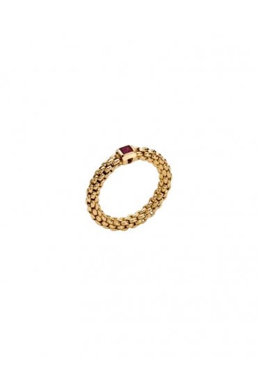 Fope Gioielli Souls Collection Flex'it 18ct Yellow Gold Ring 09E08AX_B4_G_XGX_00M
