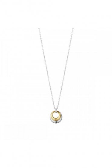 Georg Jensen Curve Necklace with Pendant 10018360